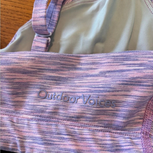 Outdoor Voices Flow Bralette in Hyacinth, Size Small, Very Good Condition - Picture 4 of 5